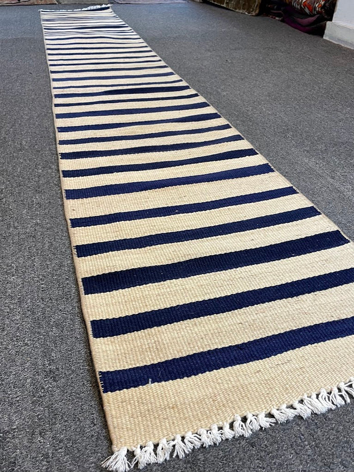 Turkish Striped Kilim 1'8 x 9'4