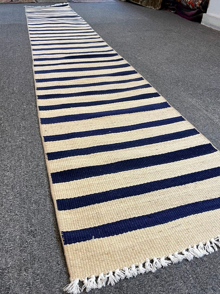 Turkish Striped Kilim 1'8 x 9'4