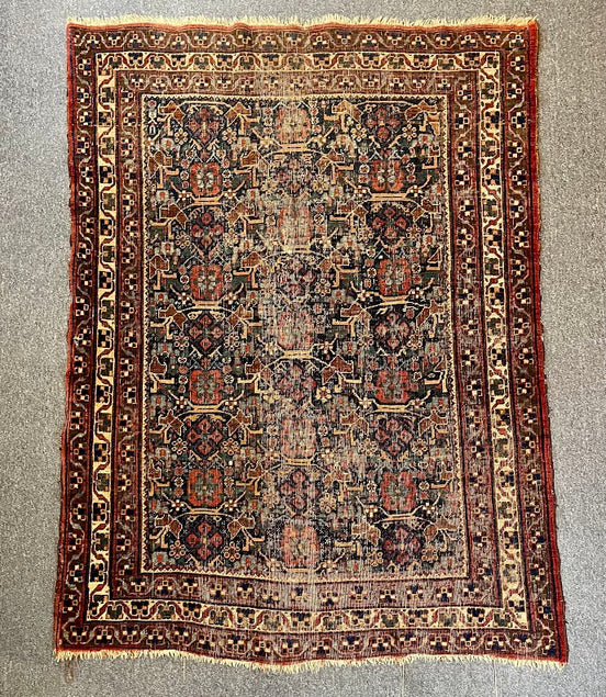 Antique Caucasian 4'4 x 5'8