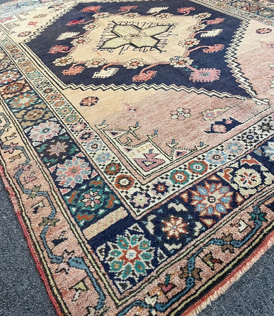 Antique Turkish Bergama 4'10 x 5'11