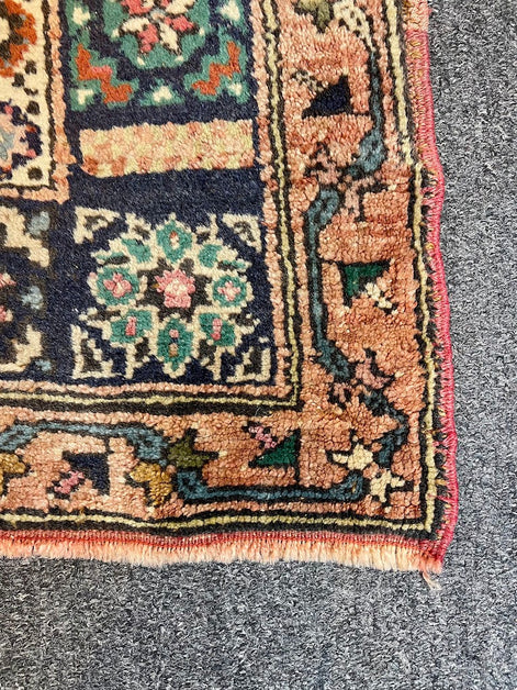 Antique Turkish Bergama 4'10 x 5'11