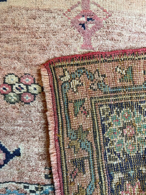 Antique Turkish Bergama 4'10 x 5'11