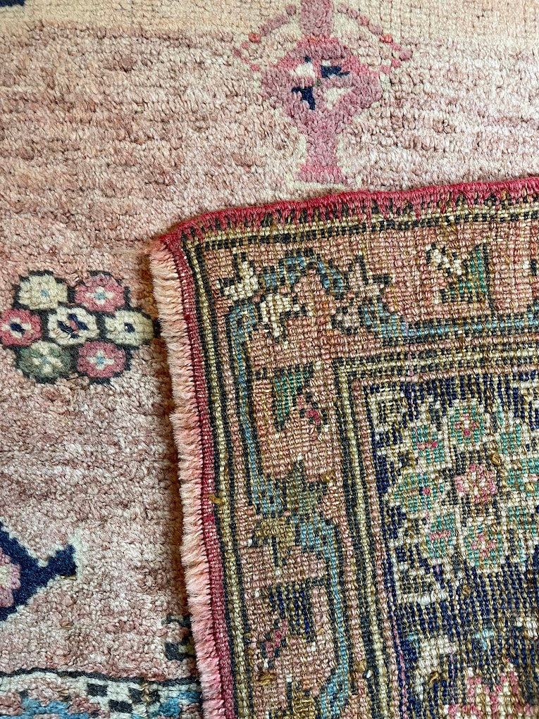 Antique Turkish Bergama 4'10 x 5'11