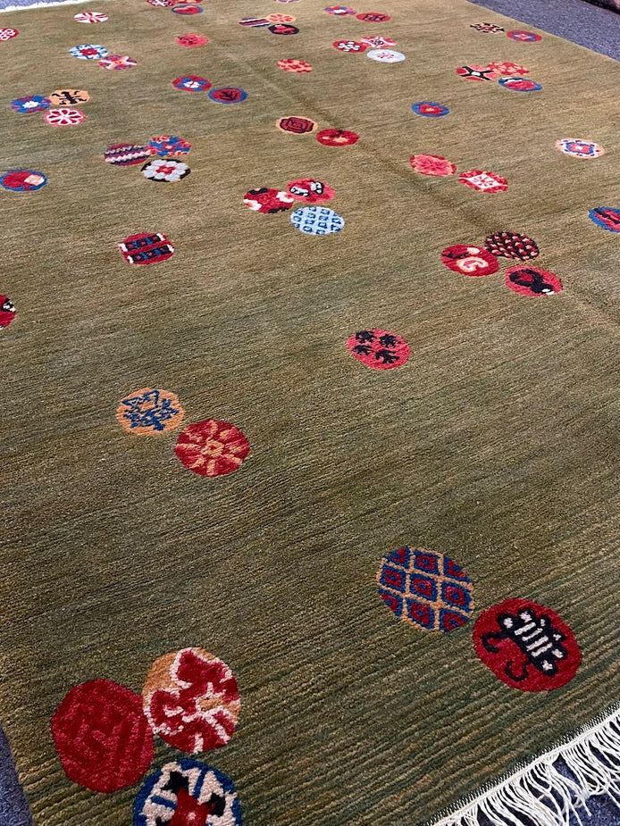 Tibetan Contemporary 4'11 x 6'3