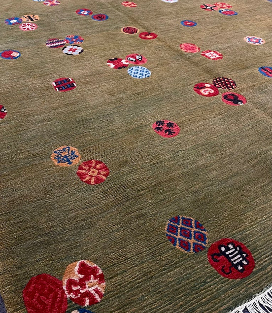 Tibetan Contemporary 4'11 x 6'3