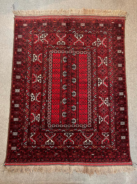 Afghan Turkmen Ensi Perde 4'0 x 5'2