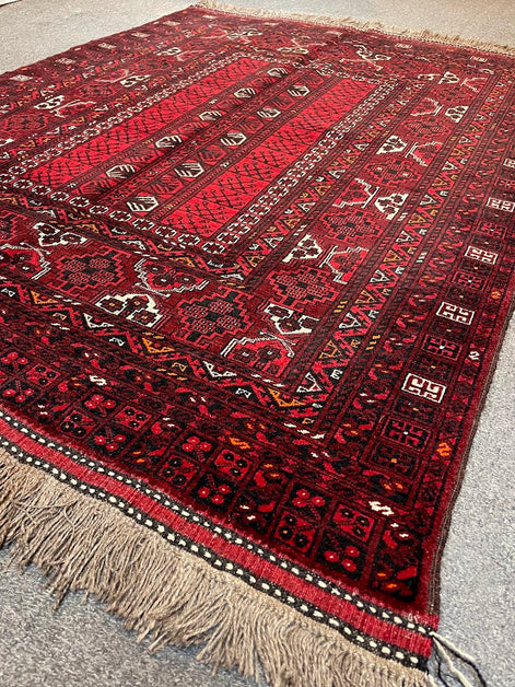 Afghan Turkmen Ensi Perde 4'0 x 5'2