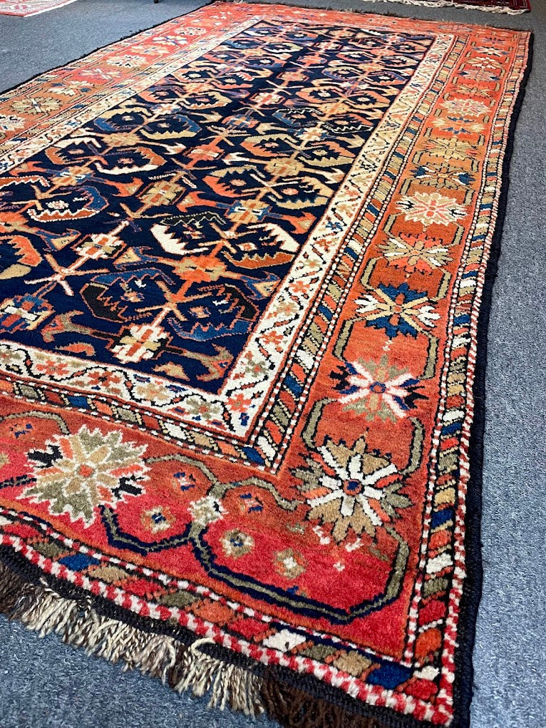 Antique Caucasian Kuba 4'1 x 7'9