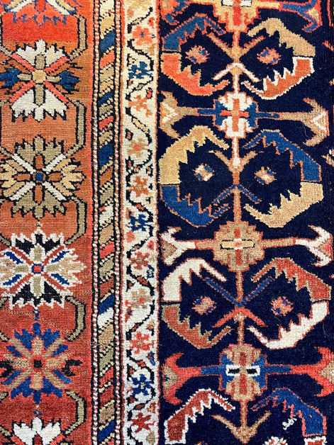 Antique Caucasian Kuba 4'1 x 7'9