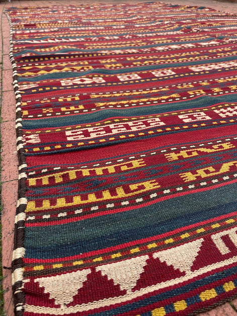 Afghan Uzbek Cicim 6'5 x 12'0