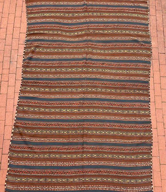 Antique Uzbek Cicim 6'1 x 11'1