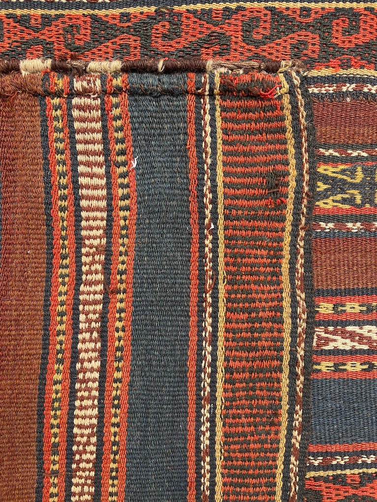 Antique Uzbek Cicim 6'1 x 11'1