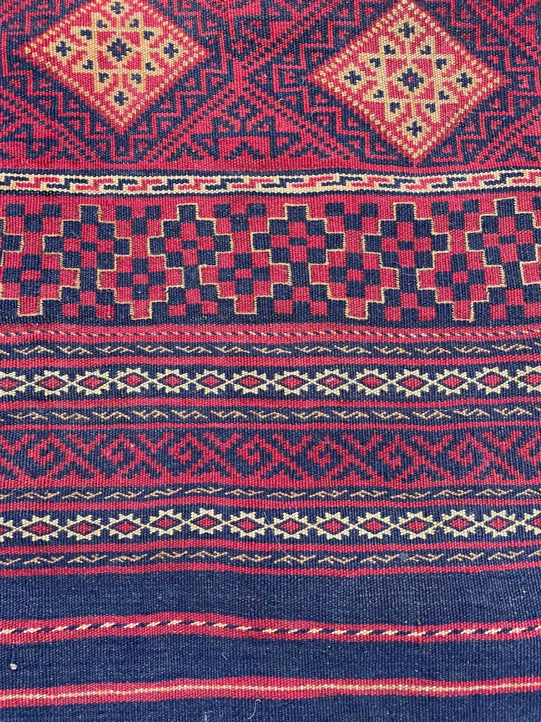 Afghan Cicim 5'3 x 8'10