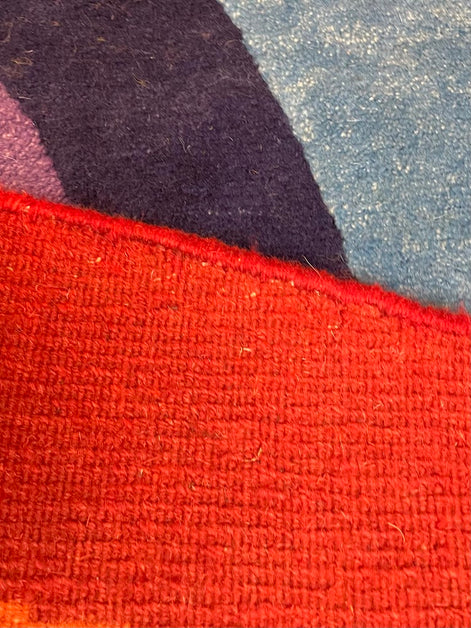 Tibetan Rainbow Yin Yang 6'10 Round