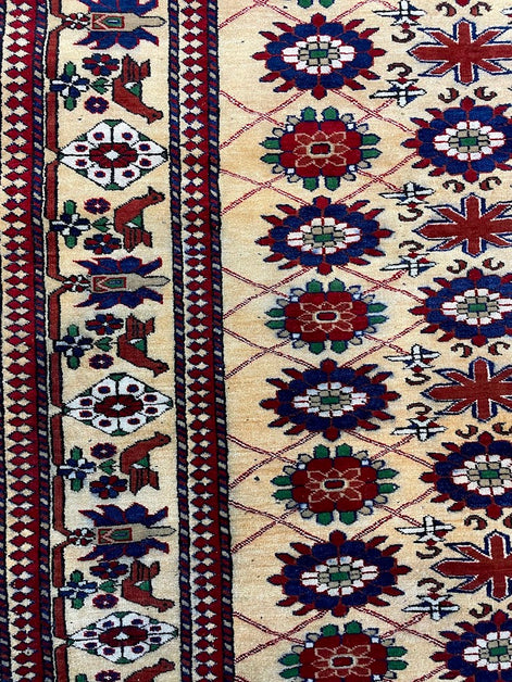 Afghan Turkmen Silk/Wool Combo 3'11 x 5'9