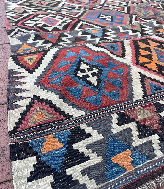 Antique Shirvan Kilim 6'2 x 10'2