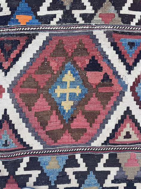 Antique Shirvan Kilim 6'2 x 10'2