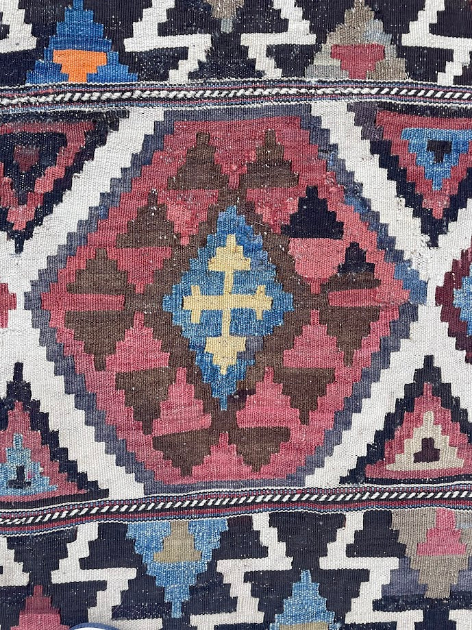 Antique Shirvan Kilim 6'2 x 10'2