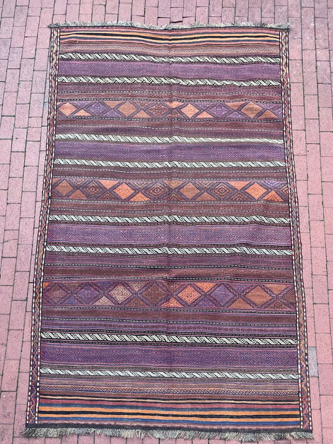 Afghan Cicim 6'3 x 9'7