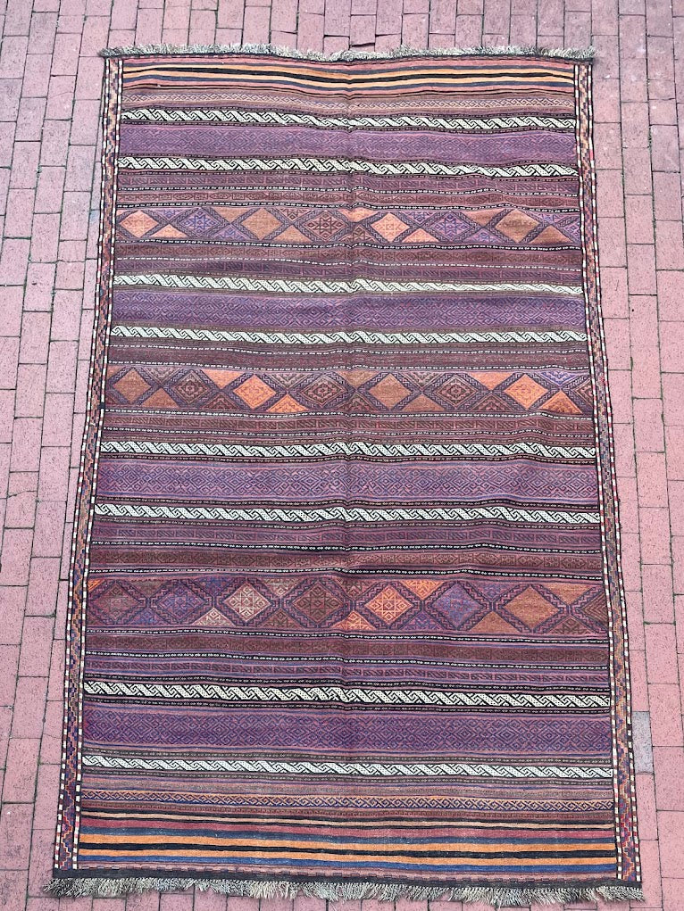 Afghan Cicim 6'3 x 9'7
