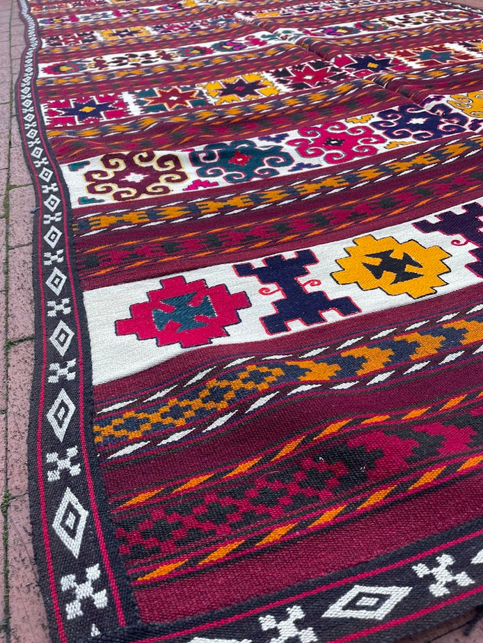 Uzbek Cicim 5'5 x 13'1