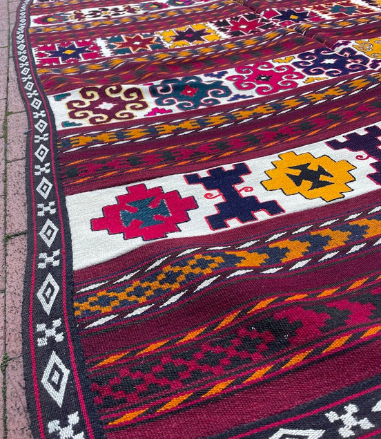 Uzbek Cicim 5'5 x 13'1