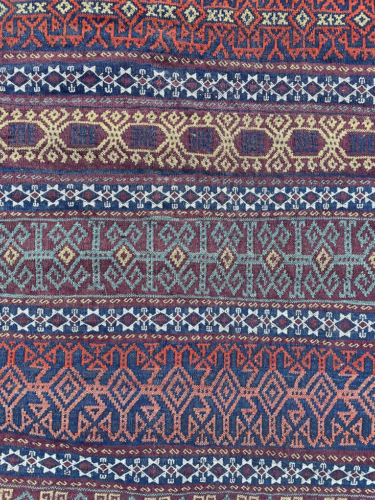 Afghan Dowry Cicim 5'1 x 10'1