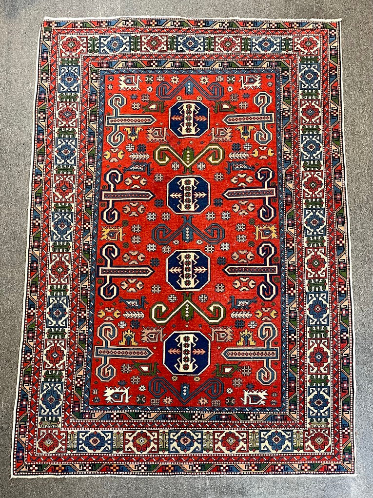 Caucasian Shirvan 4'3 x 6'5