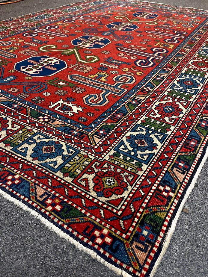 Caucasian Shirvan 4'3 x 6'5