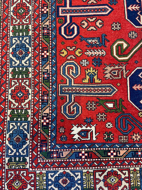 Caucasian Shirvan 4'3 x 6'5