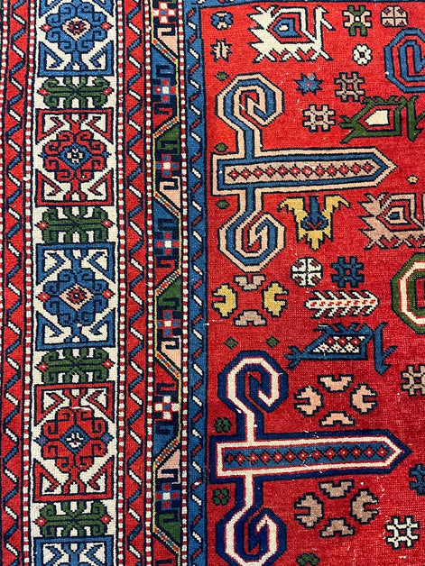 Caucasian Shirvan 4'3 x 6'5