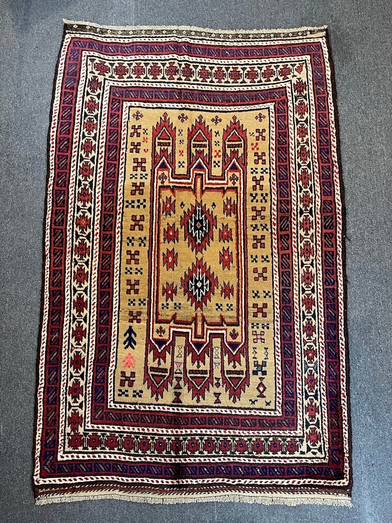 Afghan Baluch 3'11 x 6'0