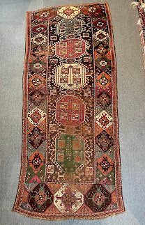 Antique Caucasian 4'1 x 9'7
