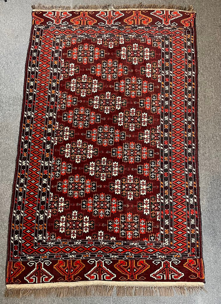 Turkmen Yamut 4'2 x 6'5