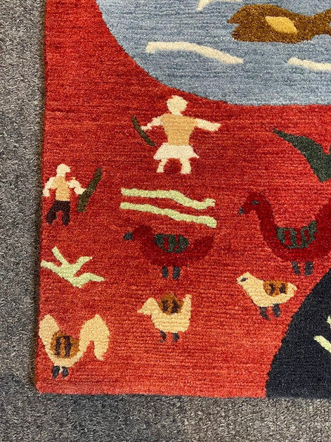 Tibetan Village 2'5 x 7'0