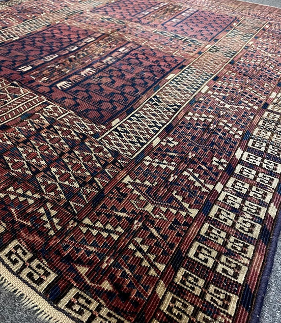 Antique Turkmen Ensi Perde 4'5 x 5'6