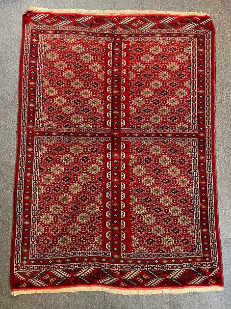 Turkmen Yamut Ensi Perde 4'0 x 5'7