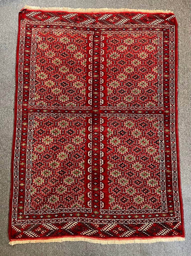 Turkmen Yamut Ensi Perde 4'0 x 5'7