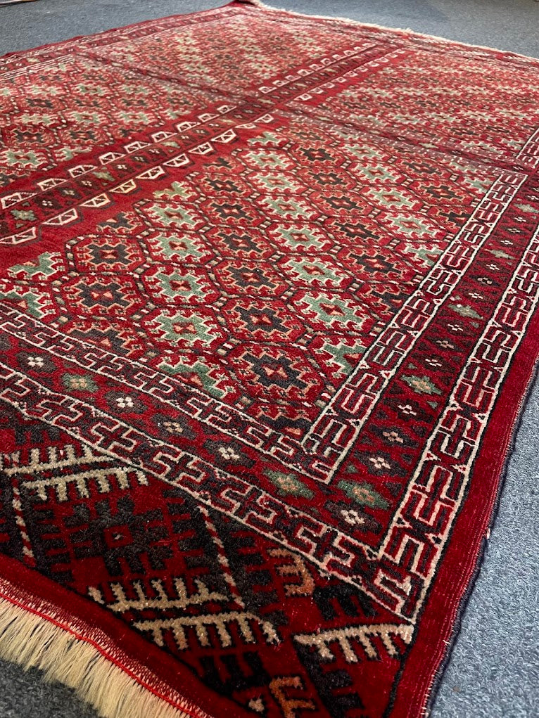 Turkmen Yamut Ensi Perde 4'0 x 5'7
