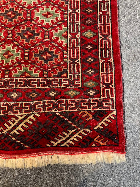 Turkmen Yamut Ensi Perde 4'0 x 5'7