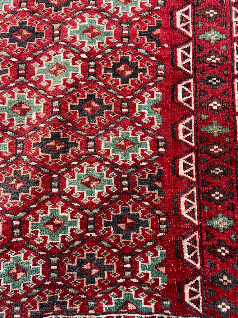 Turkmen Yamut Ensi Perde 4'0 x 5'7