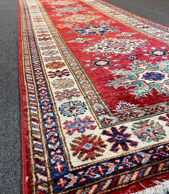 Afghan Kazak Hazara 2'8 x 10'1