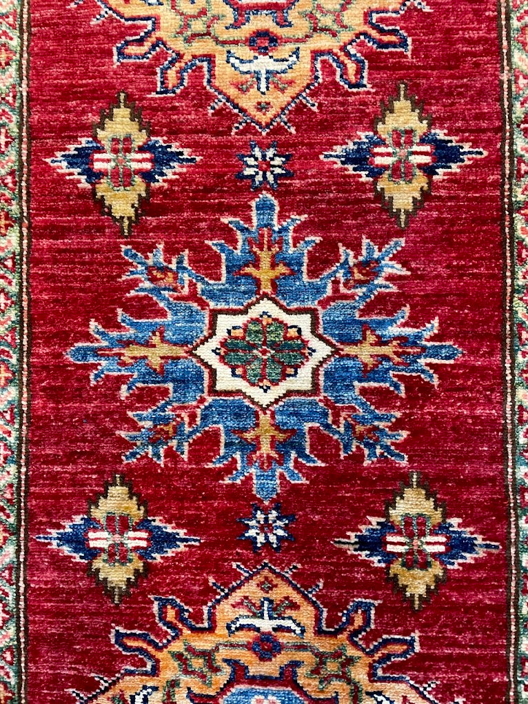 Afghan Kazak Hazara 2'8 x 10'1