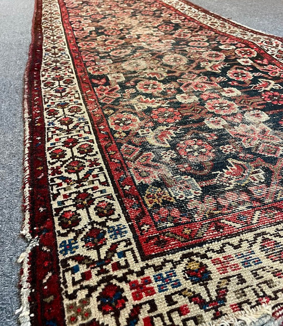 Antique Iranian Bijar 2'7 x 9'8