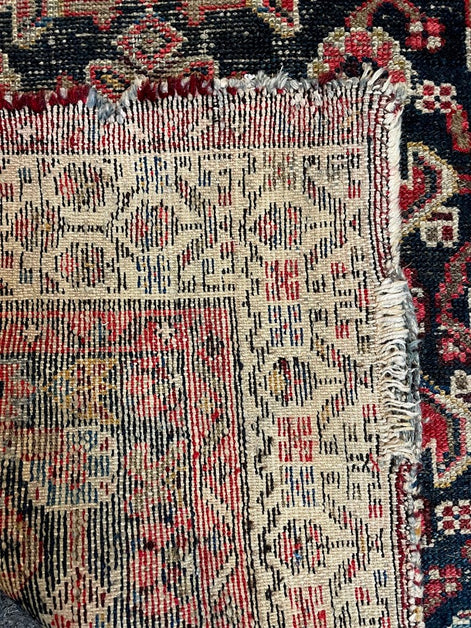 Antique Iranian Bijar 2'7 x 9'8