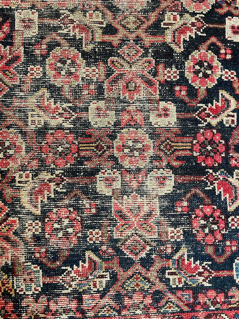 Antique Iranian Bijar 2'7 x 9'8