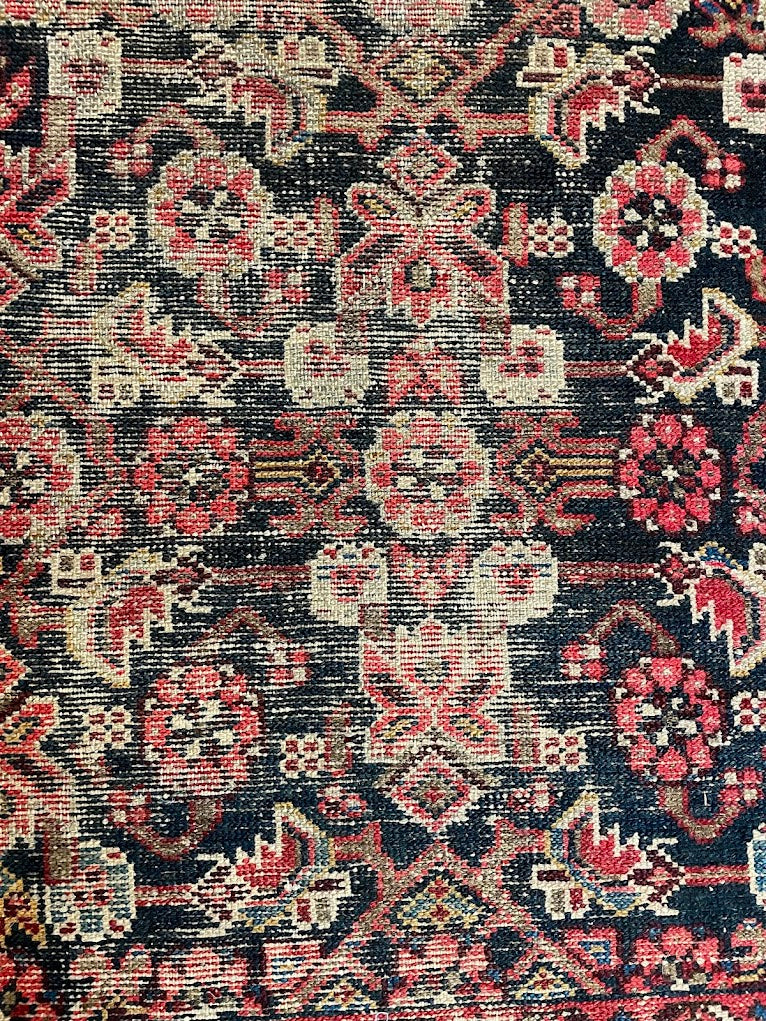 Antique Iranian Bijar 2'7 x 9'8