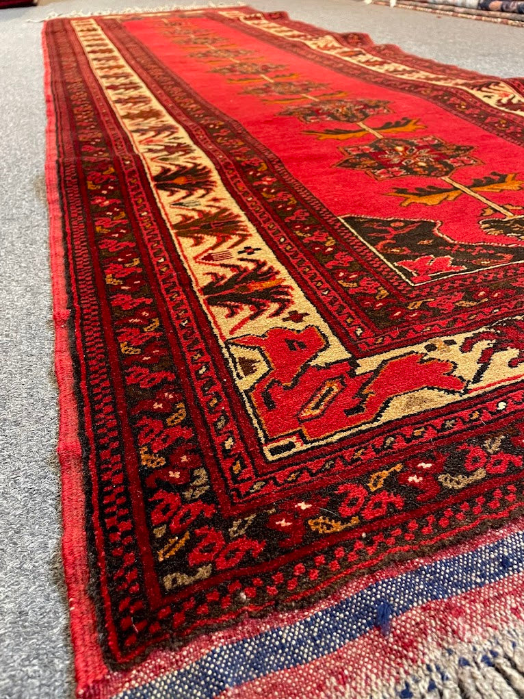 Afghan Geometric Floral 2'9 x 8'9