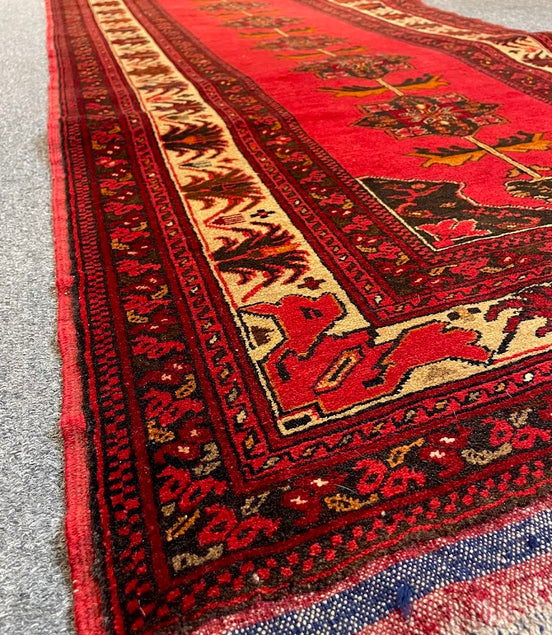 Afghan Geometric Floral 2'9 x 8'9