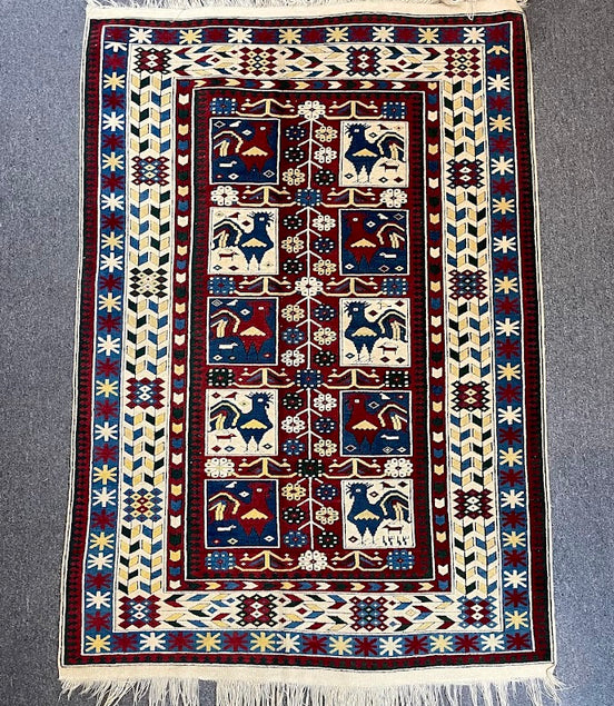 Turkish Shirvan 4'1 x 5'9